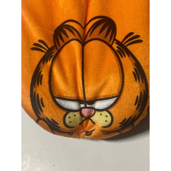 Garfield Slippers Men's L/XL Nickelodeon Orange Yawn Sherpa Sock 2025 New - Picture 7 of 7